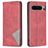 Mobigear Rhombus Slim Google Pixel 8 Pro Hoesje Bookcase - Rood Mobigear Rhombus Slim Google Pixel 8 Pro Hoesje Bookcase - Rood