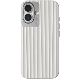 Nudient Bold iPhone 16 MagSafe Hoesje Hardcase Backcover - Chalk White