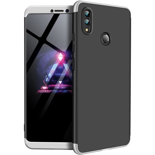Mobigear TriGuard HONOR Note 10 Hoesje Hardcase Backcover - Zwart / Zilver