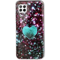 Mobigear Design Huawei P40 Lite Hoesje Flexibel TPU Backcover - Green Love
