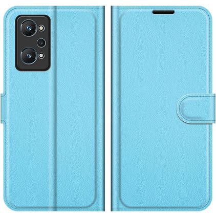 Mobigear Classic Realme GT Neo 3T Hoesje Bookcase Portemonnee - Blauw
