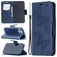Mobigear Butterfly iPhone 12 Pro Hoesje Bookcase Portemonnee - Blauw