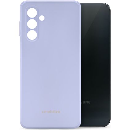 Mobilize Rubber Gelly Samsung Galaxy A24 Hoesje Flexibel TPU Backcover - Pastel Purple