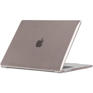 Mobigear Glossy MacBook Air 15 Inch (2023-2026) Hoes Hardshell Laptopcover MacBook Case - Grijs - Model A2941 / A3114 / A3241 / A3448