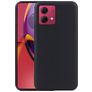 Mobigear Colors Motorola Moto G84 Hoesje Flexibel TPU Backcover - Zwart