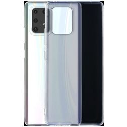 Mobigear Ultra Thin Doorzichtig Samsung Galaxy S10 Lite Hoesje Flexibel TPU Extra Dun Backcover - Transparant