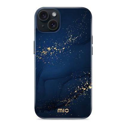 MIO iPhone 15 MagSafe Hoesje Hardcase Backcover - Midnight Sparkle