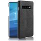Mobigear Croco Samsung Galaxy S10 Hoesje Hardcase Backcover - Zwart