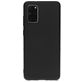 Mobiparts Samsung Galaxy S20 Plus Siliconen Hoesje Backcover - Zwart
