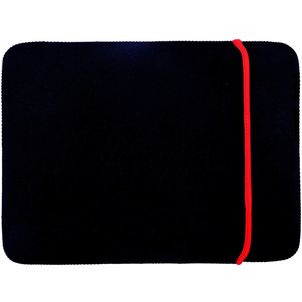 Mobigear Two Way Neopreen Laptop Sleeve (max 26 cm x 36 cm) Laptop hoes - Zwart / Rood