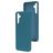 Mobiparts Samsung Galaxy A14 Siliconen Hoesje Backcover - Blueberry Blue