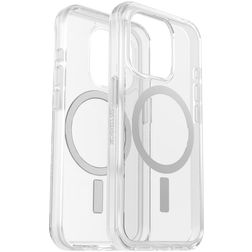 OtterBox Symmetry Plus Doorzichtig iPhone 15 Pro MagSafe Hoesje Hardcase Backcover Shockproof - Transparant