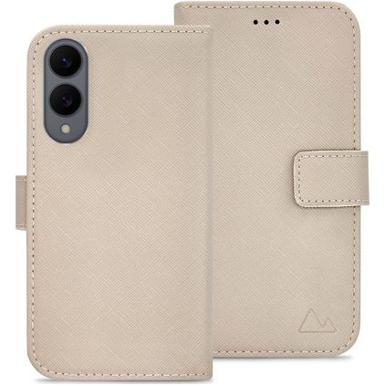 My Style Flex Wallet Samsung Galaxy S25 Edge Hoesje Bookcase Portemonnee - Warm Taupe