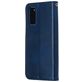 Mobigear Zipper Samsung Galaxy S20 Hoesje Bookcase Portemonnee - Blauw
