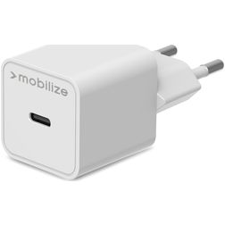 Mobilize Single USB-C Oplader Power Delivery 20W - Wit