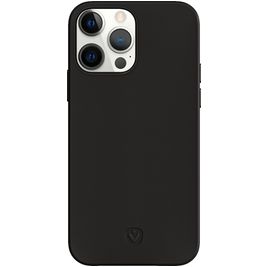 Valenta Snap Luxe iPhone 13 Pro Max Hoesje Echt Leer Backcover - Zwart
