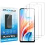 Mobigear OPPO A38 Screenprotector Folie - Case Friendly (3-Pack)