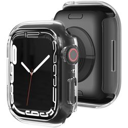 Mobigear Colors Dun Apple Watch - 45 mm Hardcase Hoesje - Transparant