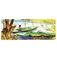 Mobigear Anti-Slip Muismat - 40 x 90 CM - Fishing in Spring