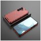 Mobigear Honeycomb Samsung Galaxy S24 Plus Hoesje Hardcase Backcover Shockproof - Rood