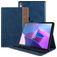 Mobigear Folio Lenovo Tab P11 Pro Gen 2 Hoes Bookcase + Stylus Houder - Blauw