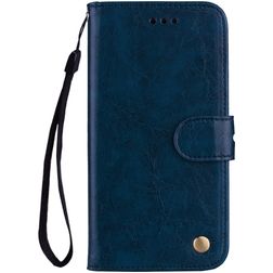 Mobigear Wallet Huawei P20 Lite (2018) Hoesje Bookcase Portemonnee - Blauw