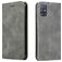 Mobigear Retro Slim Samsung Galaxy A71 Hoesje Bookcase Portemonnee - Grijs