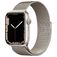 Mobigear Loop Milanese Apple Watch Bandje Magneetsluiting - 42/41/40/38 mm - Sterrenlicht