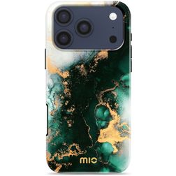 MIO iPhone 17 Pro MagSafe Hoesje Hardcase Backcover - Green Marble