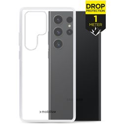 Mobilize Naked Protection Doorzichtig Samsung Galaxy S23 Ultra Hoesje Hardcase Backcover Shockproof - Transparant