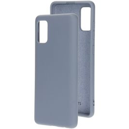 Mobiparts Samsung Galaxy A41 Siliconen Hoesje Backcover - Royal Grey