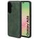 Mobiparts Classic Samsung Galaxy A56 MagSafe Hoesje TPU,Kunstleer Backcover - Emerald Green