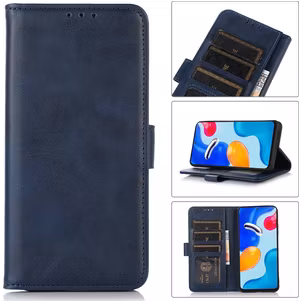 Mobigear Wallet iPhone 16 Pro Hoesje Bookcase Portemonnee - Blauw