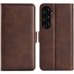Mobigear Slim Magnet Samsung Galaxy S23 FE Hoesje Bookcase Portemonnee - Bruin