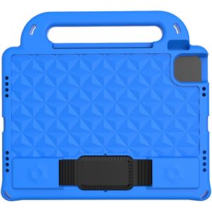 Mobigear Diamond iPad Pro 11 Inch (2021) Kinder Tablethoes met Handvat - Blauw