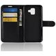 Mobigear Classic Samsung Galaxy A6 (2018) Hoesje Bookcase Portemonnee - Zwart