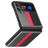 Mobigear Racing Samsung Galaxy Z Flip 3 Hoesje Hardcase Backcover - Zwart / Rood