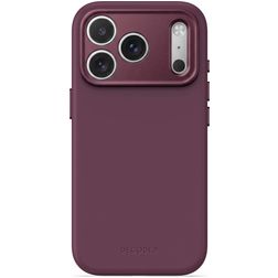 Decoded AntiMicrobial iPhone 18 Pro Siliconen MagSafe Hoesje Backcover - Plum