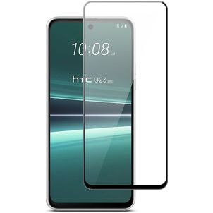 Mobigear Premium HTC U23 Pro Glazen Screenprotector - Case Friendly - Zwart