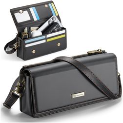 CaseMe ME30 Crossbody Telefoontasje - Large - Zwart