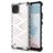 Mobigear Honeycomb Realme C21 Hoesje Hardcase Backcover Shockproof - Wit
