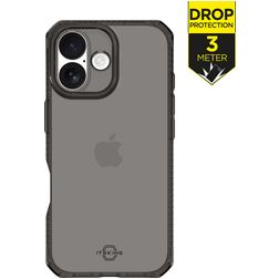 ITSKINS Level 2 SpectrumClear R iPhone 17 Hoesje Flexibel TPU Backcover Shockproof - Smoke