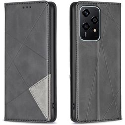 Mobigear Rhombus Slim HONOR 200 Lite Hoesje Bookcase - Zwart