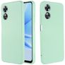 Mobigear Rubber Touch OPPO A17 Siliconen Hoesje Backcover - Groen