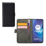 Mobilize Classic Gelly Wallet Motorola Moto G50 Hoesje Bookcase Portemonnee - Zwart