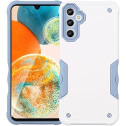 Mobigear Non-slip Armor Samsung Galaxy A14 Hoesje Hardcase Backcover Shockproof - Wit