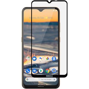 Mobigear Premium Nokia 5.3 Glazen Screenprotector - Case Friendly - Zwart
