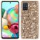 Mobigear Glitter Samsung Galaxy A71 Hoesje Hardcase Backcover - Goud