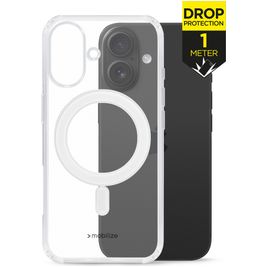 Mobilize Naked Protection Doorzichtig iPhone 17 MagSafe Hoesje Hardcase Backcover Shockproof - Transparant