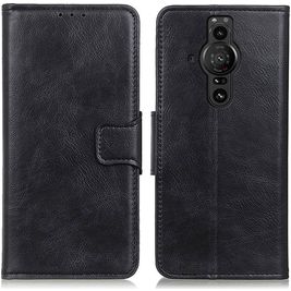 Mobigear Classy Sony Xperia Pro-I Hoesje Bookcase Portemonnee - Zwart